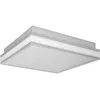 Image de Ledvance Orbis Magnet Smart+ Wi-Fi 30x30cm Gris, Plafonnier Led Ã Gradation Pour L'intÃ©rieur, 26w,3000 - 6500k, Lampe Design Avec Cadre MagnÃ©tique Innovant