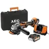 Image de AEG - Meuleuse d'angle 125 mm Brushless 18 V Pro Li-Ion 5.0 Ah avec coffret - BEWS 18-125BL-502C