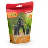 Image de schleich WILD LIFE Famille de Gorilles des Plaines