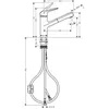 Image de Afaire Hansgrohe-M427-H150 Mitigeur cuisine 150 avec douchette extractible