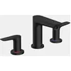 Image de Hansgrohe - MÃÂ©langeur de lavabo 150, 3 trous, avec tirette et vidage noir mat Hansgrohe  - Beige