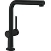 Image de Hansgrohe Talis M54 Mitigeur de cuisine 270, avec douchette extractible 1 jet, sBox, Noir mat (72809670)