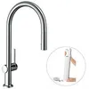 Image de Hansgrohe Talis M54 Mitigeur de cuisine 210, avec douchette extractible 2 jets, sBox, ChromÃ© (72801000)
