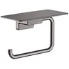 Image de Hansgrohe AddStoris Porte-papier toilette avec tablette, 41772340