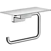 Image de Hansgrohe AddStoris Porte-papier toilette avec tablette, 41772000