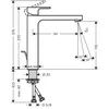 Image de Hansgrohe Vernis Shape Mitigeur de lavabo monocommande 190, 71562000