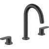 Image de Hansgrohe - MÃÂ©langeur robinet HANSGROHE Vernis Blend 3 trous Noir mat avec tirette et vidage synthÃÂ©tique  - Noir