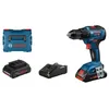 Image de Bosch Perceuse-visseuse sans fil GSR 18V-55 Professional, 2 batteries ProCORE18V 4.0Ah, Chargeur rapide GAL 18V-40 Professional - 06019H5204