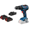 Image de Bosch Perceuse-visseuse sans fil GSB 18V-55, 2 batteries ProCORE18V, chargeur rapide GAL 18V-40 - 06019H5304