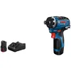 Image de Bosch GSR 12V-35 HX + 2 batteries 3,0 Ah + chargeur GAL 12V-40