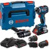 Image de Perceuse visseuse GSR 18V-90 FC 4Ah ProCORE + 4 adaptateurs FlexiClick L-Boxx  06019K6200 - Bosch