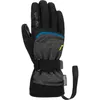 Image de Gants de ski Reusch Primus R-TEX XT (black melange / safety yellow / brillant blue)