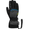 Image de Gants de ski Reusch Primus R-TEX XT (black melange / safety yellow / brillant blue)