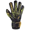 Image de Gants Gardien Football Reusch Attrakt Infinity Finger Support Junior Jaune Fluorescent