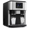 Image de Machine à glaçons & glace pilée - 18kg /24h - 2 tailles de cube - Argent en occasion ou reconditionné