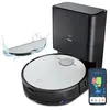 Image de MEDION X50 SW - Robot Aspirate0ur Laveur avec Station de Vidange - Navigation Laser - Puissance 8000 Pa - Zones NO GO & GO