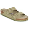 Image de Sandales Birkenstock Arizona  Sfb Cuir Suede Bk1019045 Vert - 43