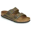 Image de Sandales Birkenstock Arizona Sfb Cuir Gras Vert - 43