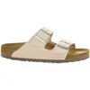 Image de Birkenstock - Sandales en matière synthétique - Arizona Vegan Birko-Flor Light Rose - Taille 36 - Beige