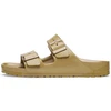 Image de Sandales plates BIRKENSTOCK  Arizona EVA Narrow - Glamour Gold M66649749