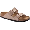Image de Birkenstock - Sandales en suède synthétique - Arizona Birko-Flor Narrow Copper pour Femme - Taille 36 - Rose