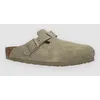 Image de Birkenstock Boston Suede Leather Sandales Vert - 45