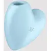 Image de Satisfyer Cutie Heart Bleu Aspirateur Clitoridien