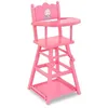 Image de Mes Accessoires Poupons Corolle Bb36/42 Chaise Haute Rose