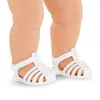 Image de Mes VÃªtements De Poupons Corolle Bb36 Sandales Blanches