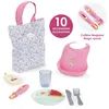 Image de Corolle BB36/42 GRAND COFFRET REPAS FLORAL
