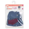 Image de Corolle BB36 ROBE EN JEAN MANCHES LONGUES & FOULARD PETIT EXPLORATEUR