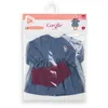 Image de Corolle BB42 ROBE EN JEAN MANCHES LONGUES & FOULARD PETIT EXPLORATEUR