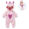 Image de Pyjama Licorne Rose Pour PoupÃ©e Ma Corolle Multicolore