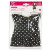 Image de Corolle MC ROBE NOIRE POIS OR