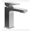 Image de Mitigeur lavabo Architectura Square sans tirette Chrome