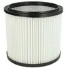 Image de vhbw 1x filtre plissÃ© compatible avec Einhell HPS 1300 Inox, Inox 1250 / 1, Inox 1450 W, NTS 1400, NTS 1600, SM 1100 aspirateur - noir / blanc