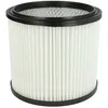 Image de vhbw 1x filtre plissÃ© compatible avec Aqua Vac Aqua Steel 40, BOXTER 15 P, BOXTER 15 S, BOXTER 20 S, BOXTER 30 S, Bulldog, EXCELL 20 S aspirateur - noir / blanc