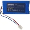 Image de EXTENSILO Batterie compatible avec Yard Force Amiro 400, 400i, 350i, 350 tondeuse (2500mAh, 18V, Li-ion)