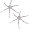 Image de vhbw 2x Brosse latÃ©rale compatible avec Xiaowa E35, C10, E20, E25 robot aspirateur - Lot de brosses, blanc