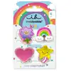 Image de Invisibobble Clipstar Happy World - Lot de 4 pinces à cheveux