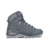 Image de Lowa - Chaussures de randonnée GORE-TEX® - Renegade Evo GTX Mid Ws Steelblue/Old Rose pour Femme en Cuir - Taille 37 - Bleu