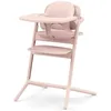 Image de Pack Chaise Lemo 3 En 1 (Chaise + Babyset + Plateau Repas) - Pearl Pink - Cybex Gold