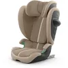 Image de SiÃ¨ge Auto Pliable I-Size Solution G2 I-Fix Tissu Plus Almond Beige - Cybex Gold