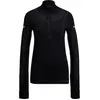 Image de Sweatshirt femme adidas Primeknit Running Mid-Layer Noir L H13228