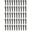Image de vhbw 50x piquets de fixation pour cÃ¢ble pÃ©riphÃ©rique compatible avec Zuchetti robot tondeuse - Lot ancrages au sol, plastique noir