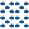 Image de vhbw 20x connecteurs pour cÃ¢ble pÃ©riphÃ©rique compatible avec Bosch Indego robots de pelouse - Serre-cÃ¢bles, Ã©tanches, transparent / bleu
