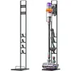 Image de vhbw Support d'aspirateur compatible avec Dyson V12 Detect Slim Absolute aspirateur Ã  batterie, aspirateur Ã  main, gris foncÃ©