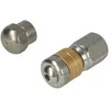 Image de vhbw 2x buses nettoyeur tuyaux compatible avec KrÃ¤nzle quadro 11-140 TS T jet haute pression - filetage 1/8", Rotatif + fixe