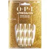 Image de Opi Ongles artificiels Xpress-On Nail Art Break The Gold 30 unités