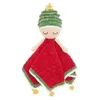 Image de Kit Ricorumi Baby Blankies Â¿ Lutin de NoÃ«l - Couverture doudou Ã  crocheter Â¿ Ãdition spÃ©ciale FÃªtes. Color : Rouge